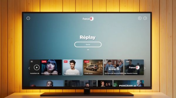 Facilité d'accès aux programmes France 5 en replay